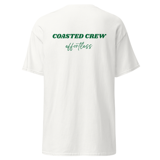 EFFORTLESS TEE WHITE & GREEN