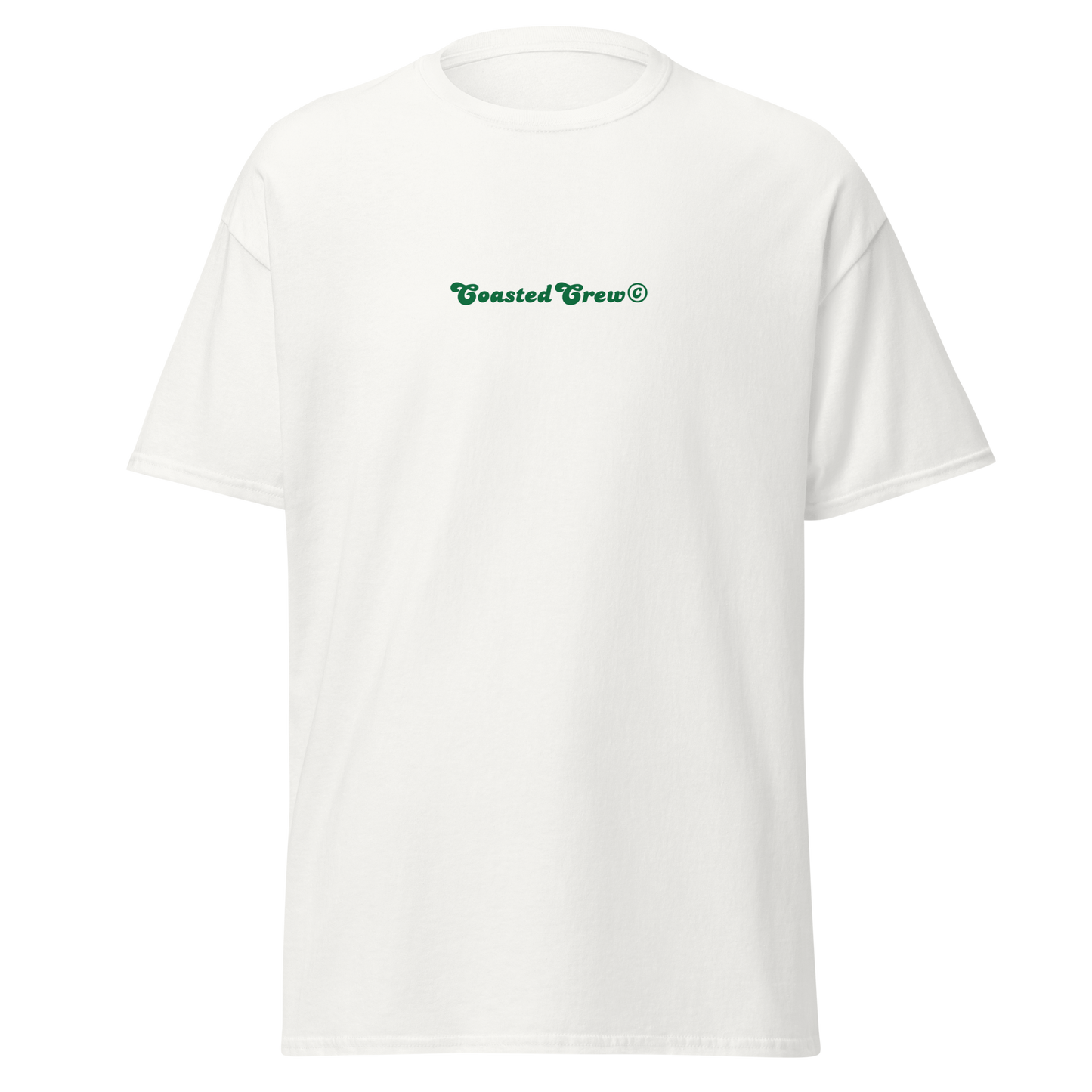 EFFORTLESS TEE WHITE & GREEN